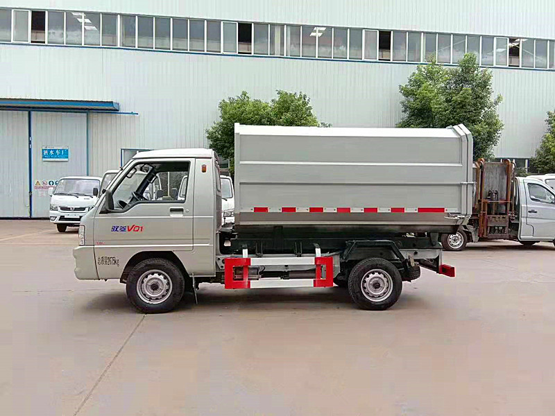 福田[4方]挂桶式垃圾车